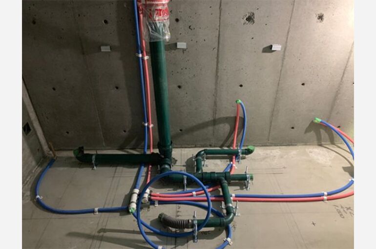 plumbing-wall